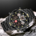 KADEMAN 6163 Military Sport Watches Men Waterproof Dual Display Wristwatch TOP Brand Luxury Army Male Digital Watch Relogio